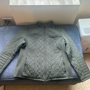 Navy green weatherproof jacket